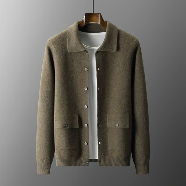 100% CASHMERE JACKET - Image 4