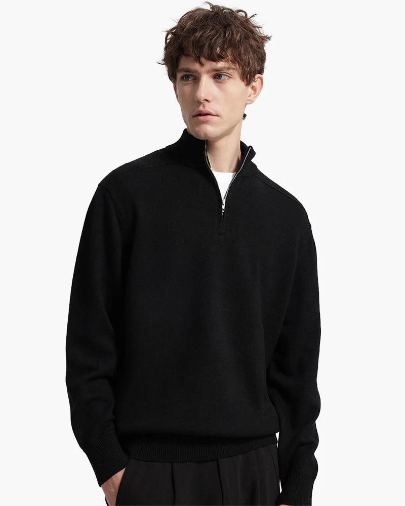 100% Merino Wool Zip Up - Image 2