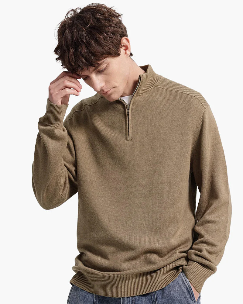 100% Merino Wool Zip Up - Image 3