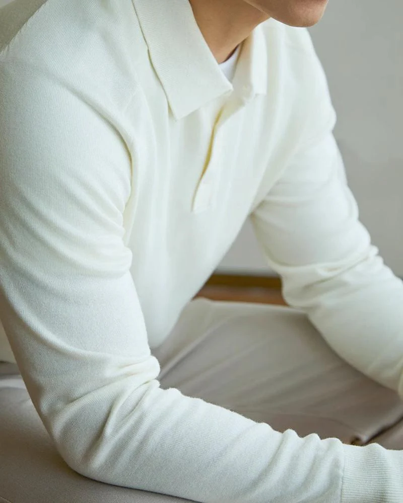100% Premium Wolle Polo - Image 8