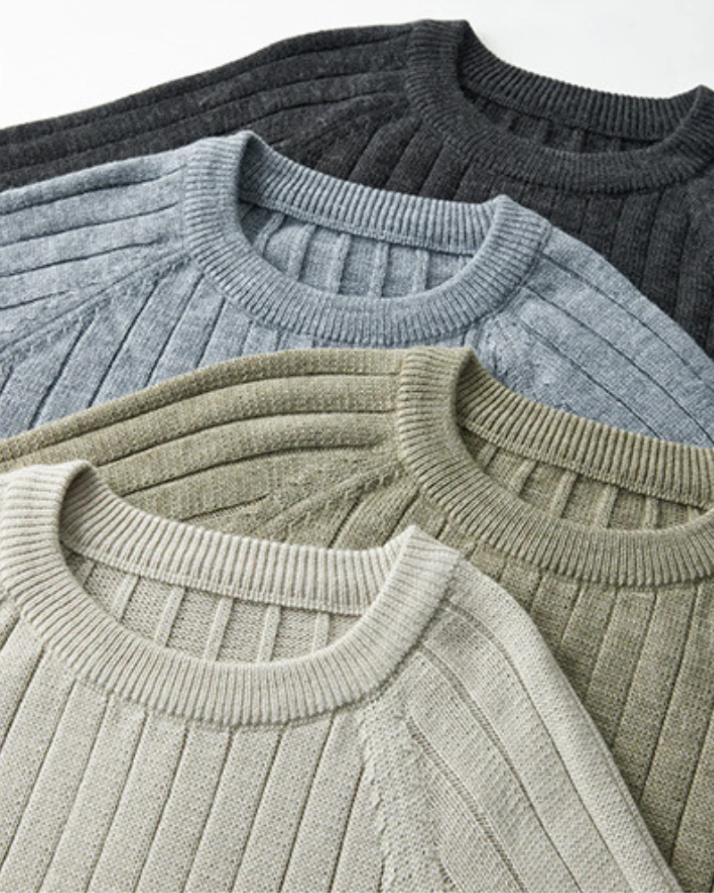 100% Premium Wool Sweater - Image 3