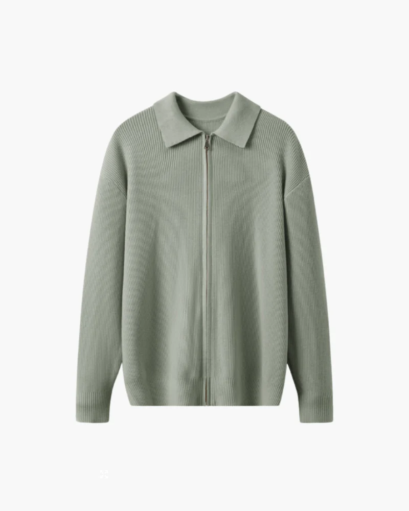 Polo collar sweater - Image 2