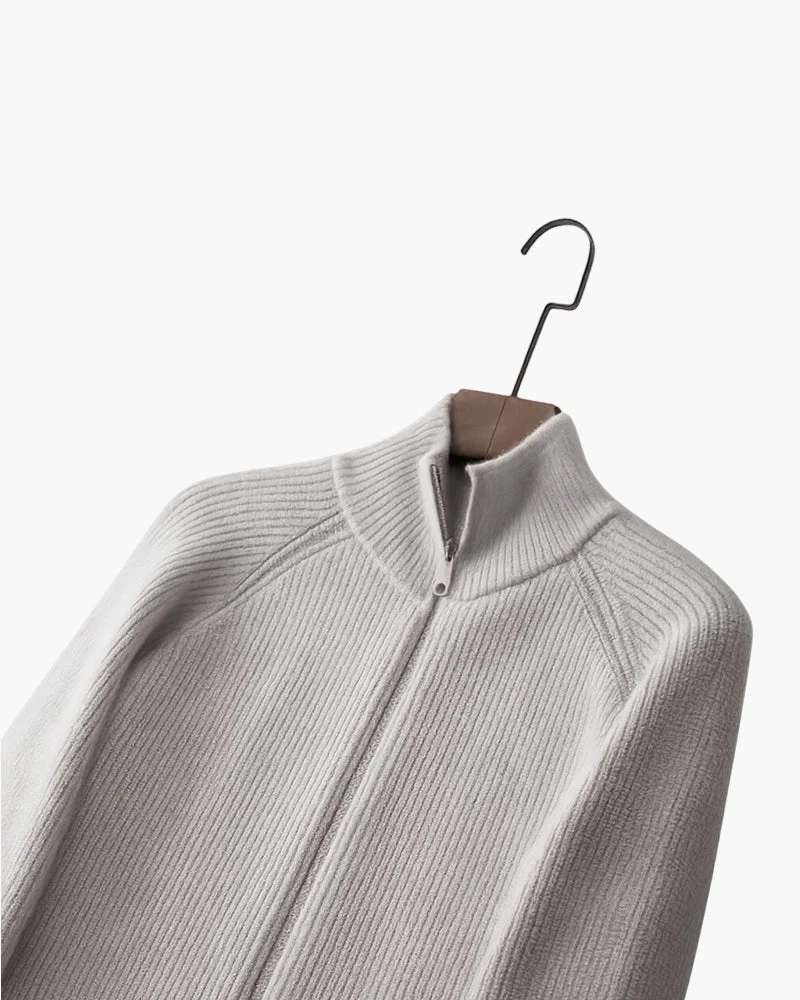 AMALFI Full-Zip Wool Gilet - Image 8