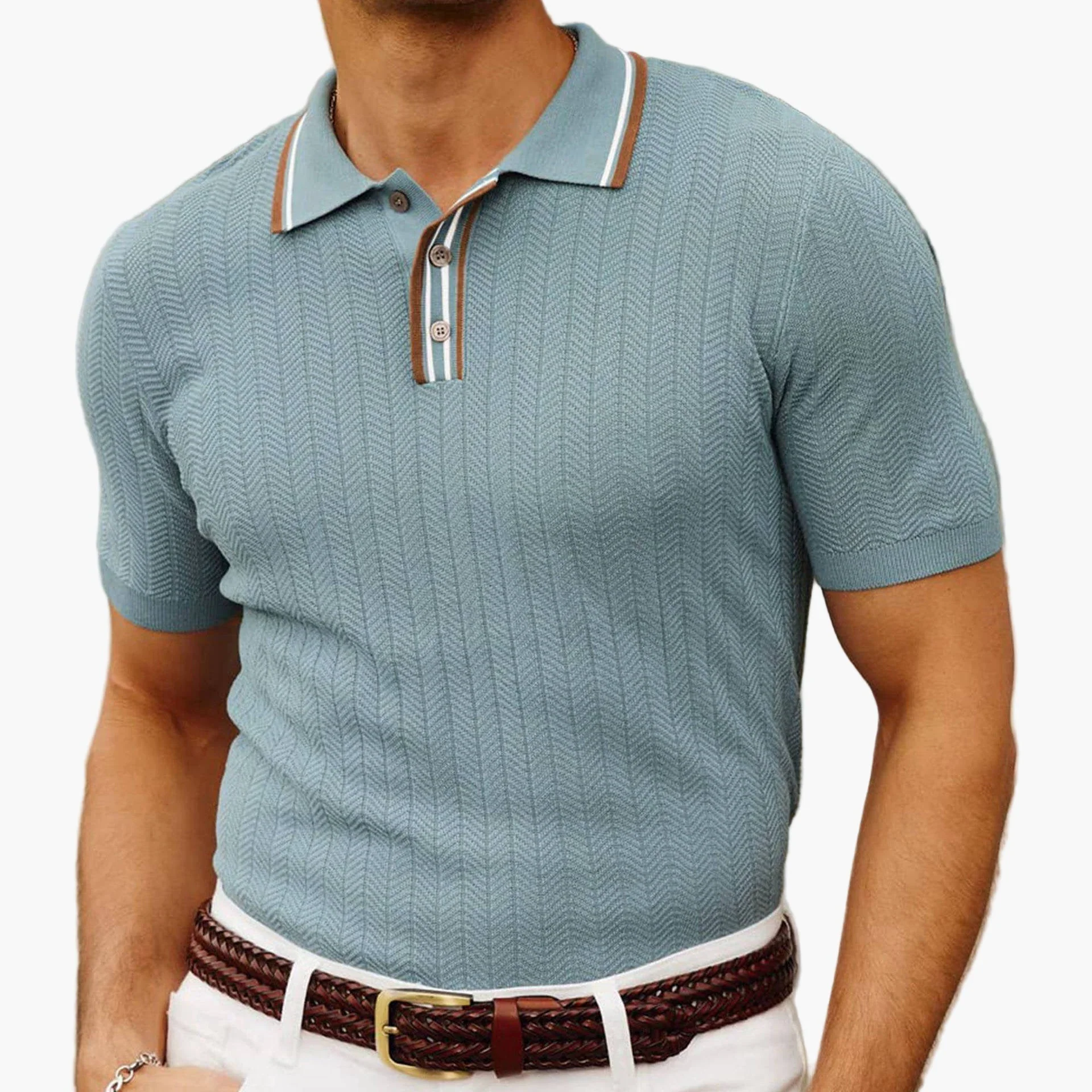 AMALFI Knit Polo - Image 2
