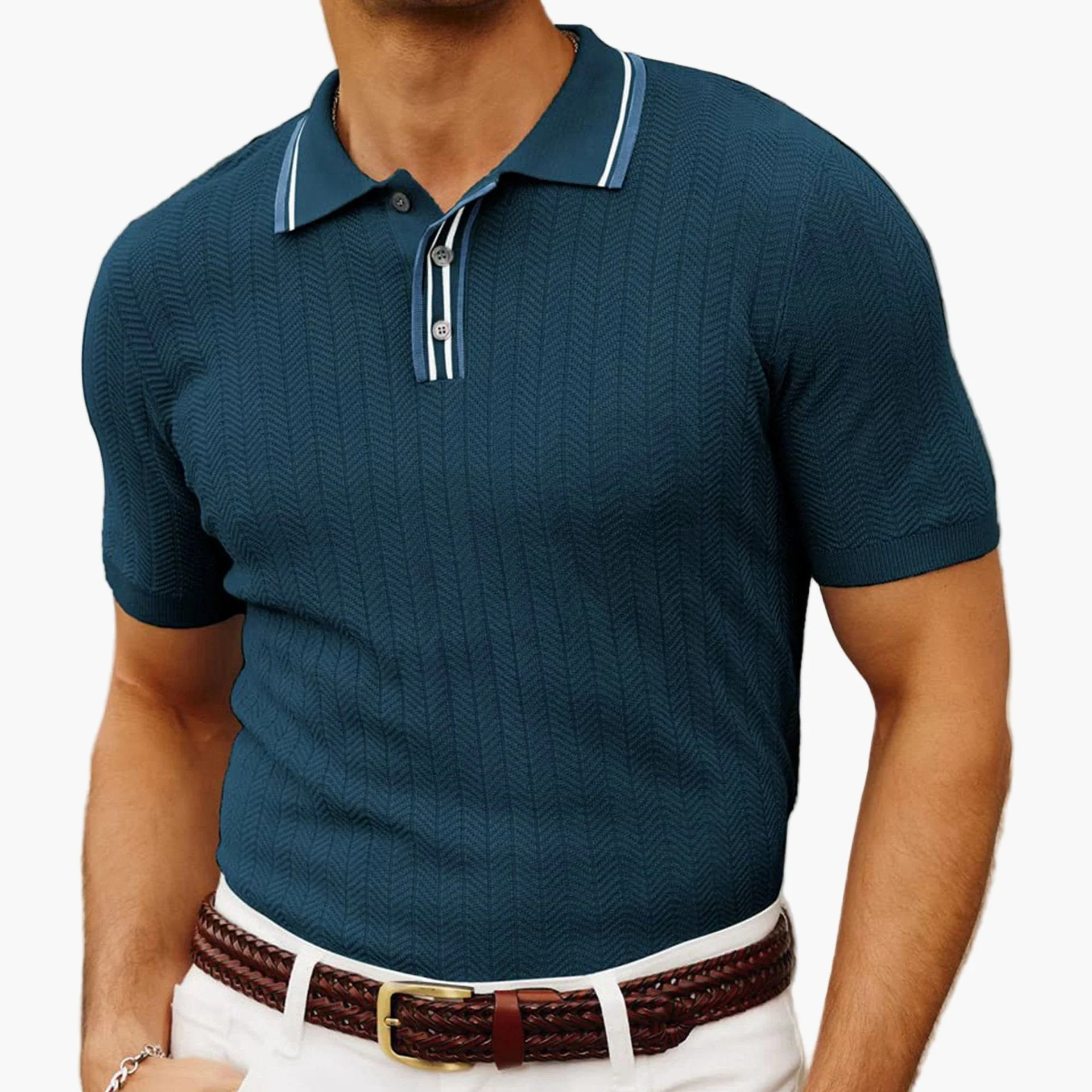 AMALFI Knit Polo - Image 4
