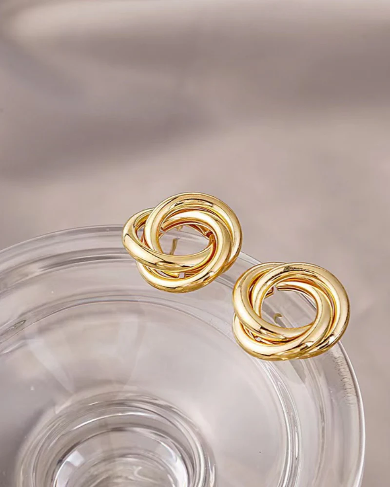 Aurelia Knot Studs - Image 3