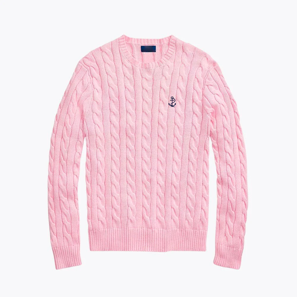 Cable-Knit Cotton Jumper - Image 6