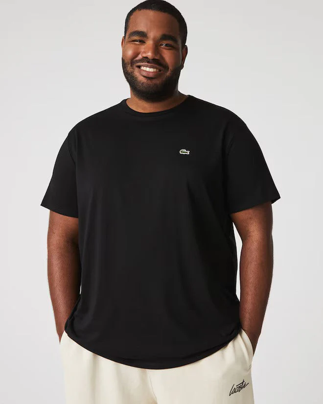 Classic Slim C-Neck T-Shirt - Black - Image 5