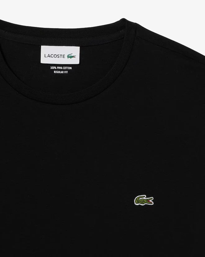 Classic Slim C-Neck T-Shirt - Black - Image 6