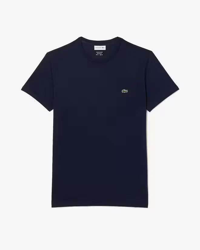 Classic Slim C-Neck T-Shirt - Navy Blue - Image 6
