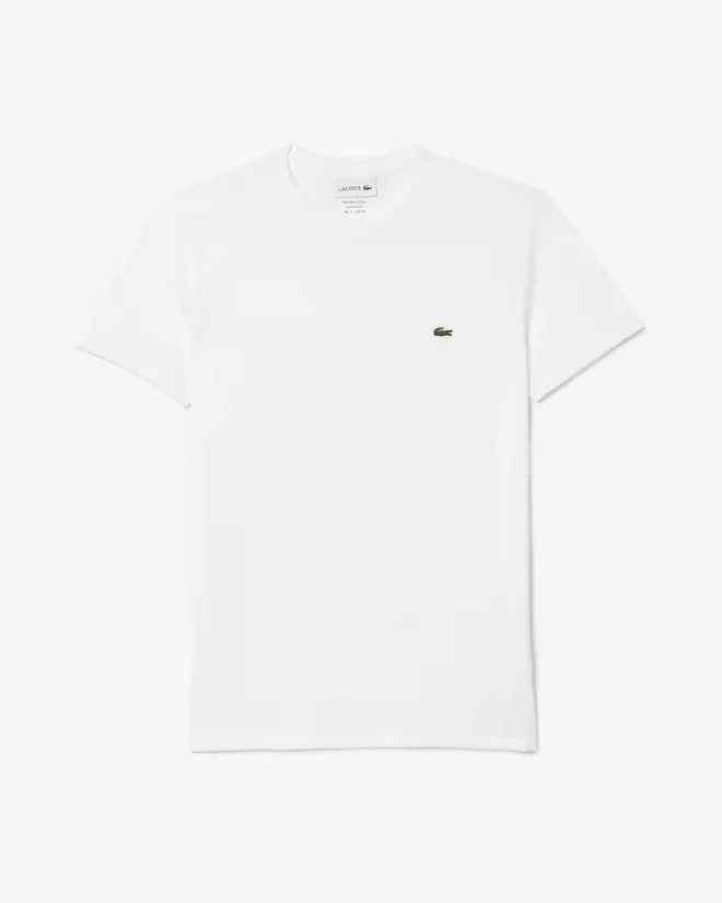 Classic Slim C-Neck T-Shirt - White - Image 2