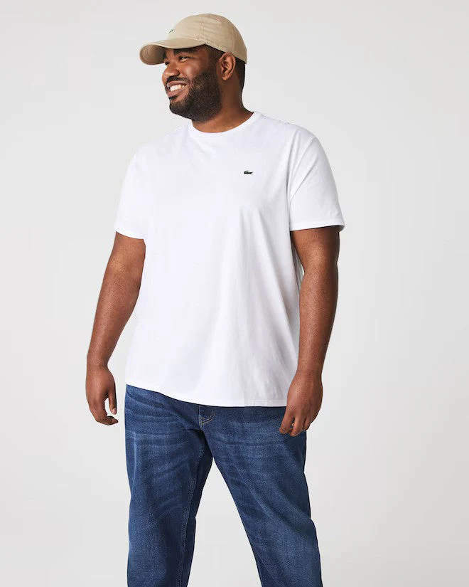 Classic Slim C-Neck T-Shirt - White - Image 5