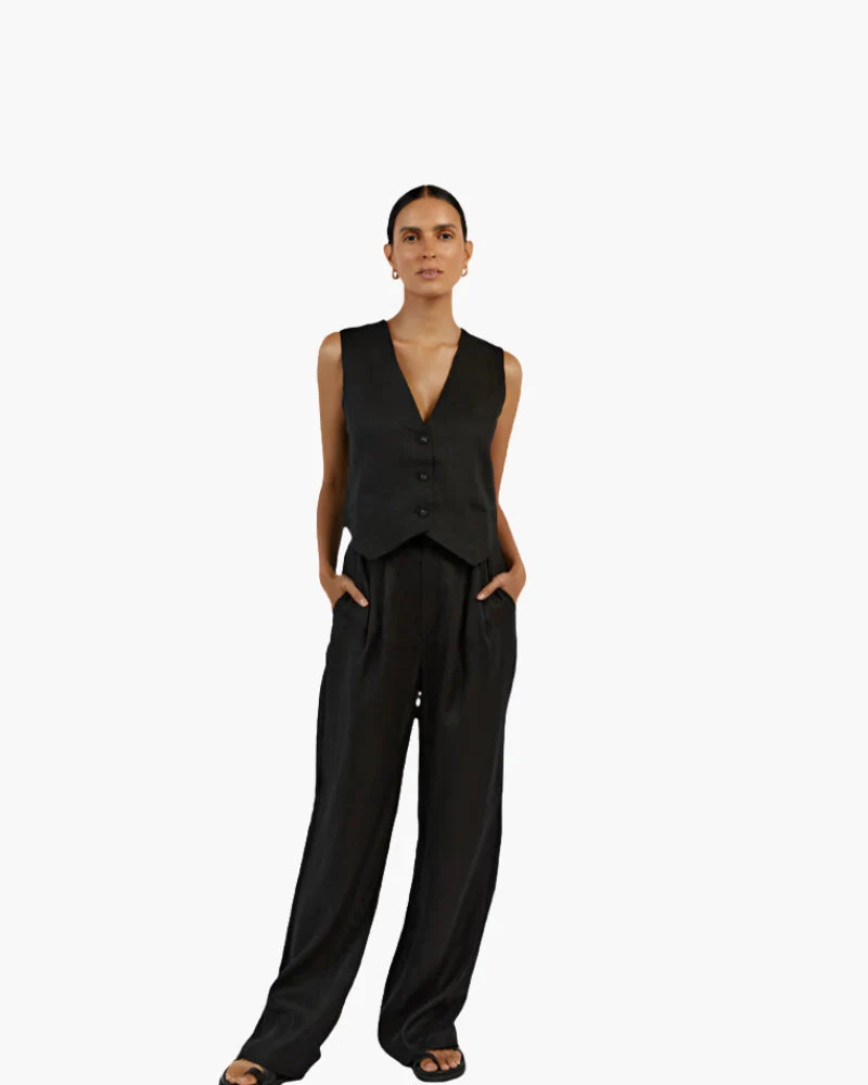 Classy Lady - Linen Two-piece Set - Image 7