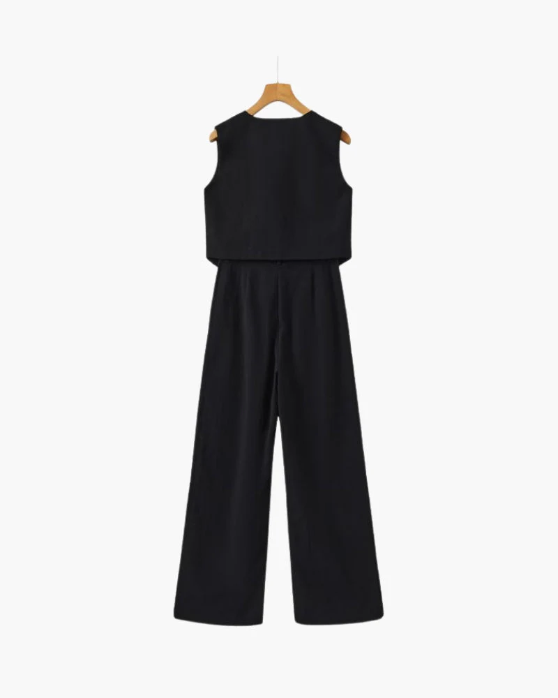 Classy Lady - Linen Two-piece Set - Image 8