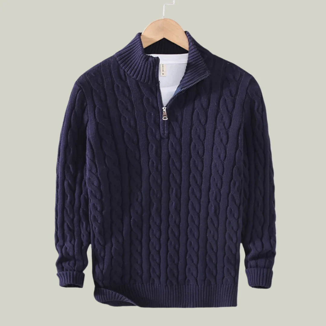 Constance - Half Zip Sweater - Image 2