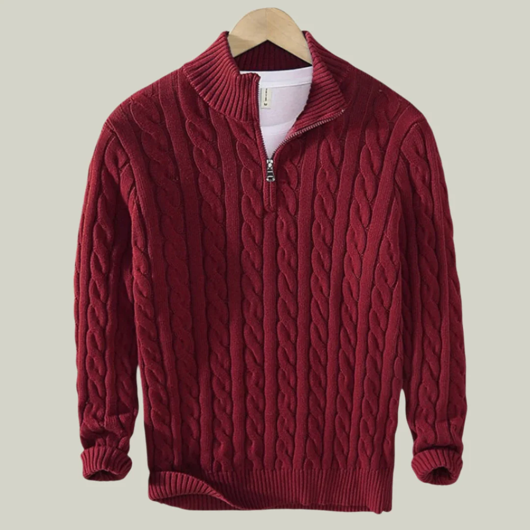 Constance - Half Zip Sweater - Image 4