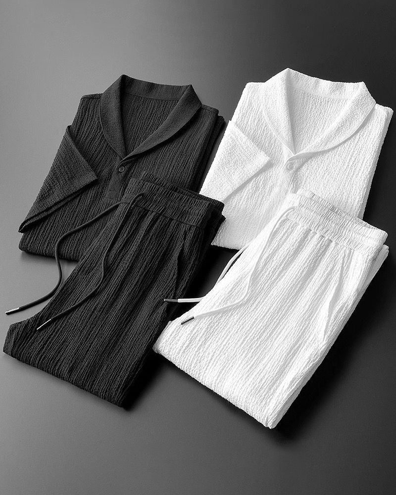 Cotton Polo & Pantalon Set - Image 4