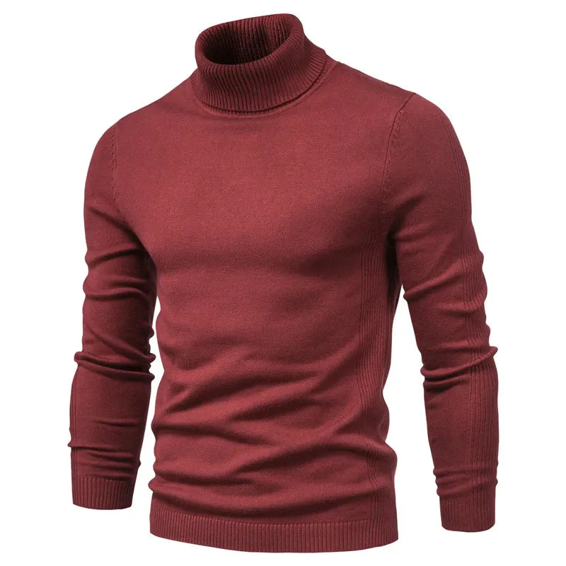 Emil turtleneck sweater in silky virgin wool - Image 10