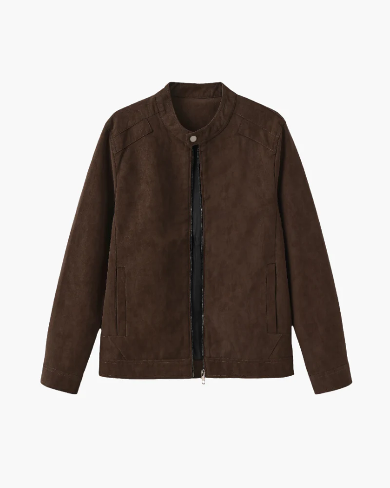 Estate Suede Leather Jacket - Image 4