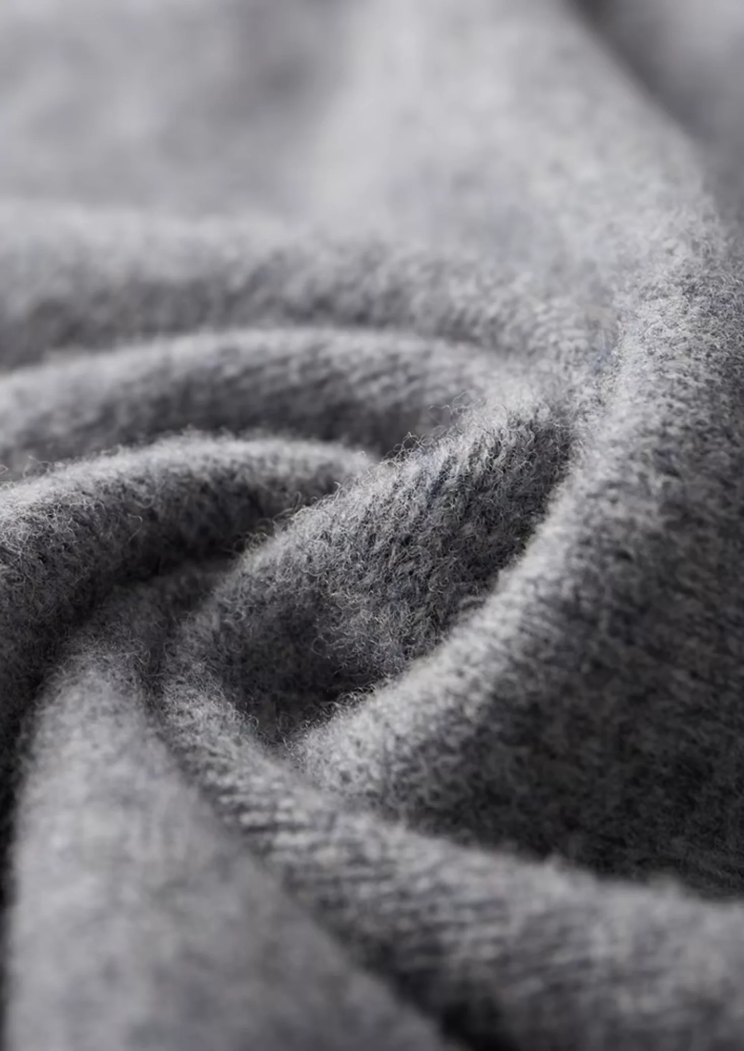 MERINO ZIP TWO-TONE CARDIGAN - Image 6