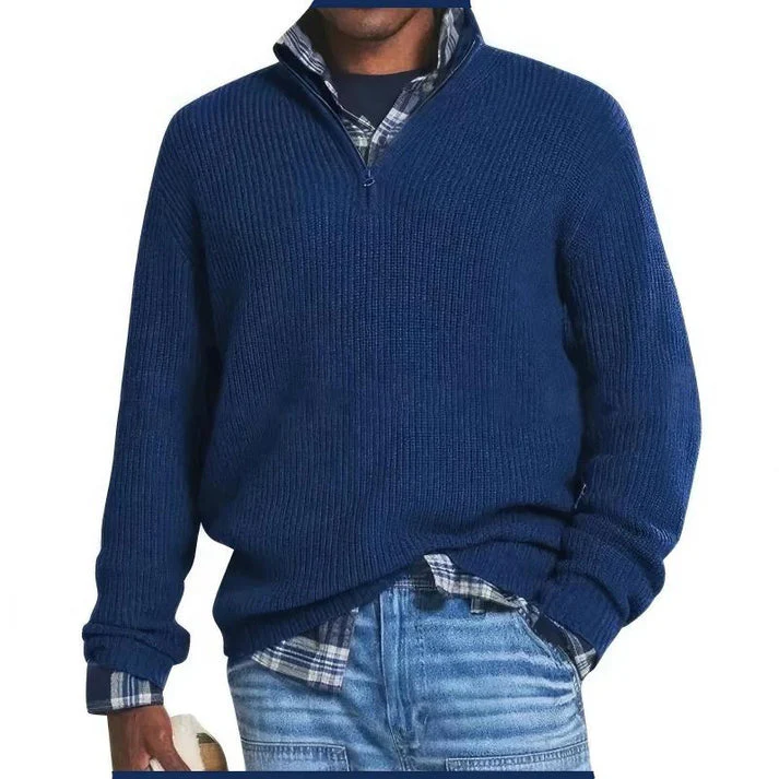 Find Knitted Sweater With Zipper For Men - Image 5