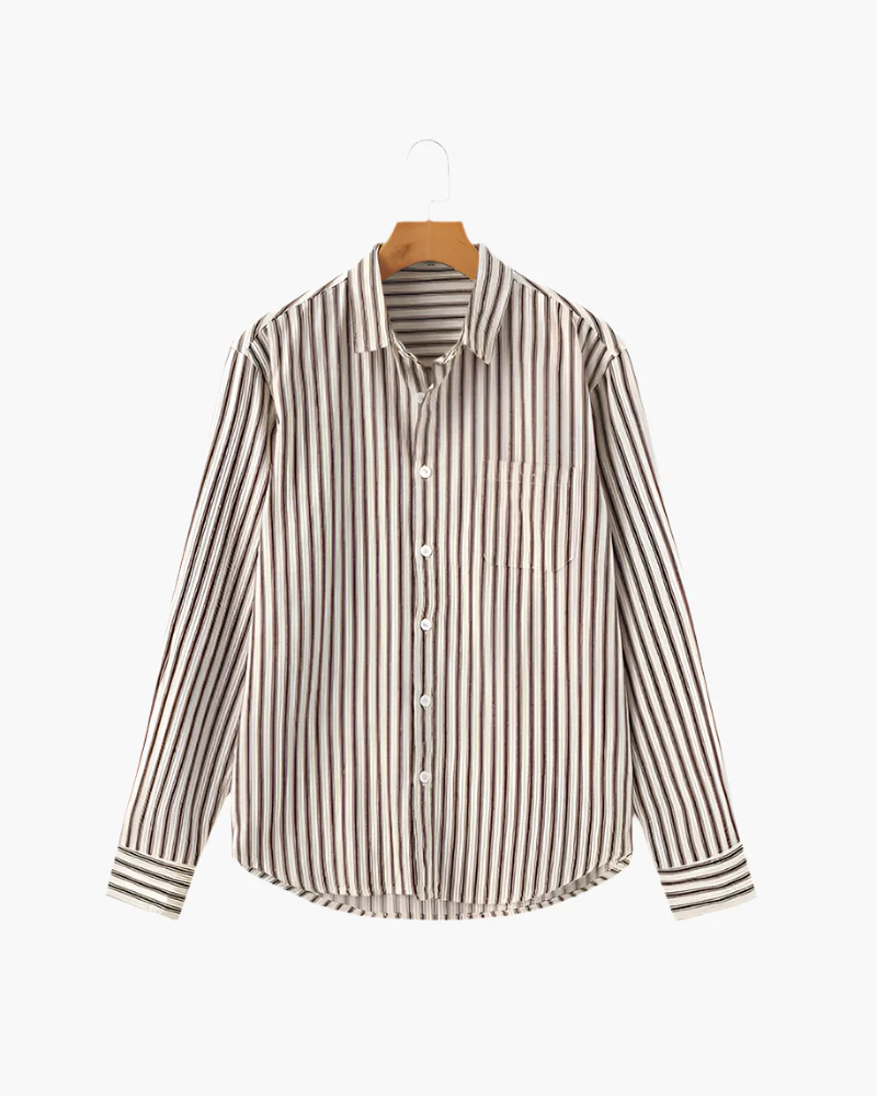 Gentlemen's Striped Shirt - Image 10