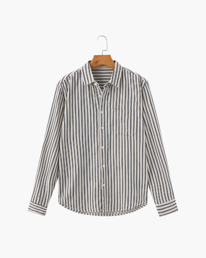 Gentlemen's Striped Shirt - Image 11