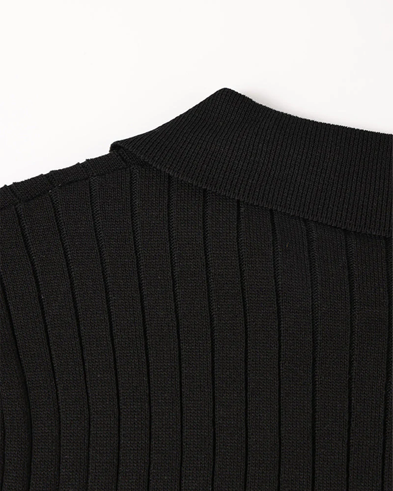 GIMCHEON Knitted Polo Shirt - Image 23