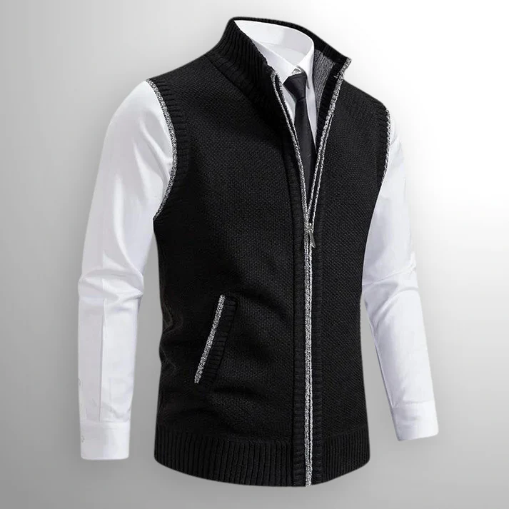 Harrison Full-Zip Sweater Vest - Image 3