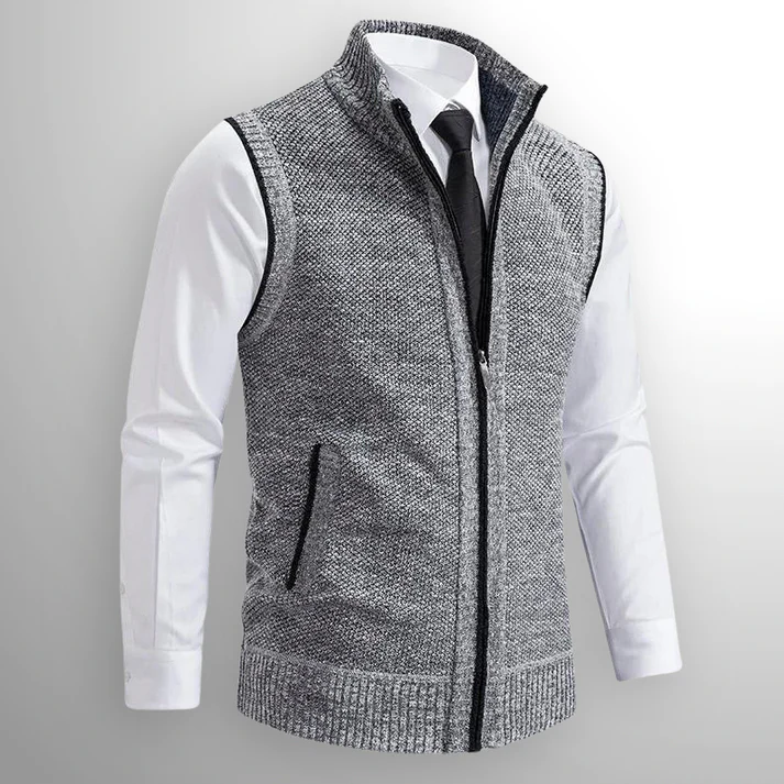 Harrison Full-Zip Sweater Vest - Image 5