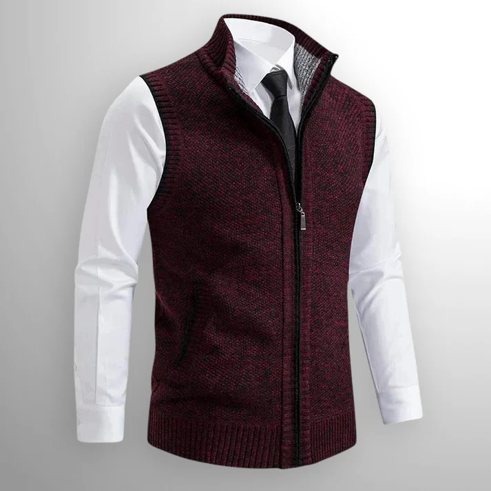 Harrison Full-Zip Sweater Vest - Image 6