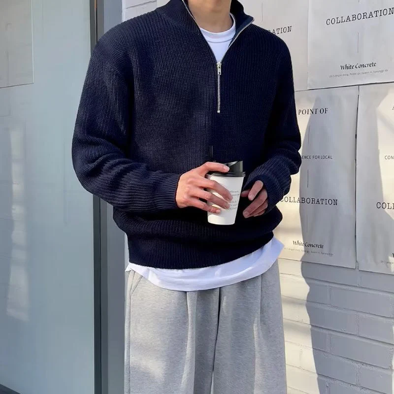 JEONJU Half Zip Sweater - Image 2