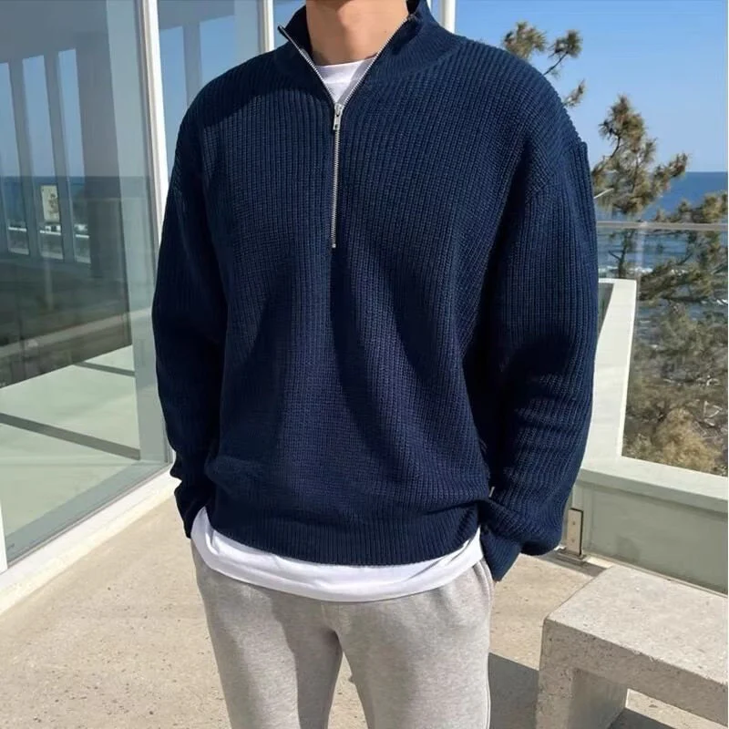 JEONJU Half Zip Sweater - Image 3