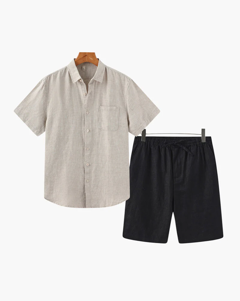 Linen Set (with Shorts) - Image 3