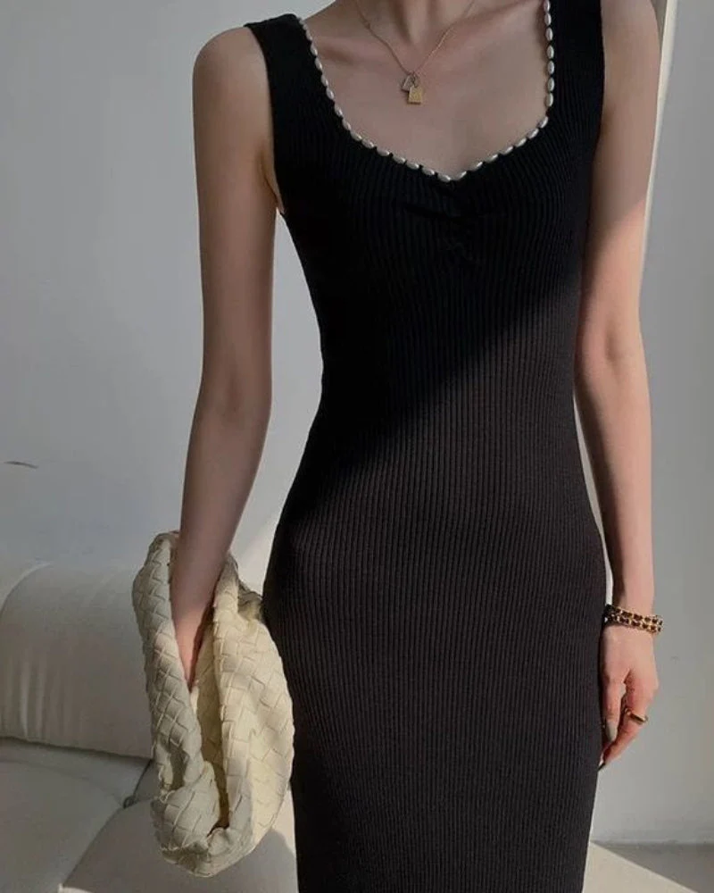 Luna Knit Dress - Image 3