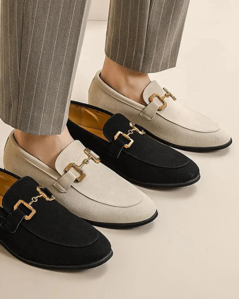 Luxury Suede Loafers - Image 4