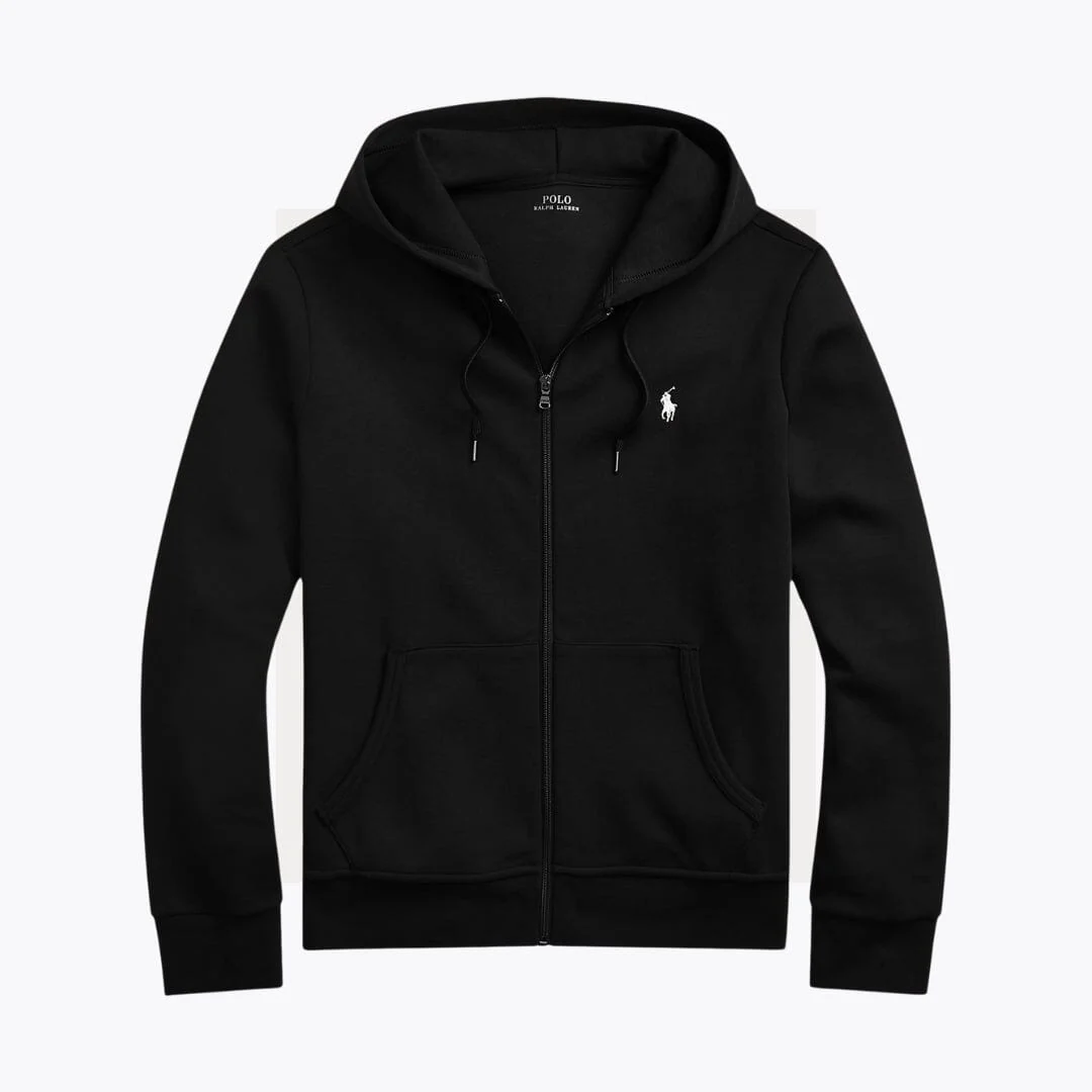 Full-Zip Knit Hoodie