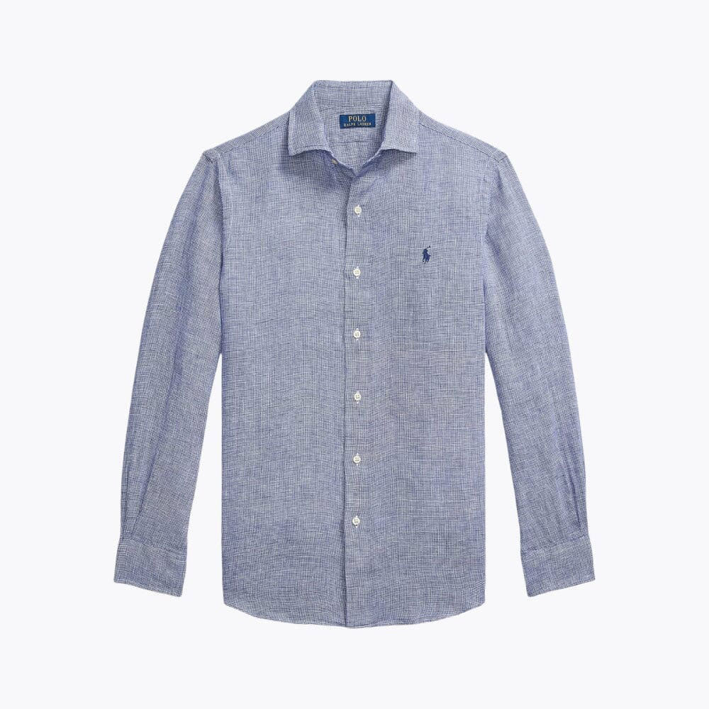 Tailored Linen Button-Down Shirt - Image 4