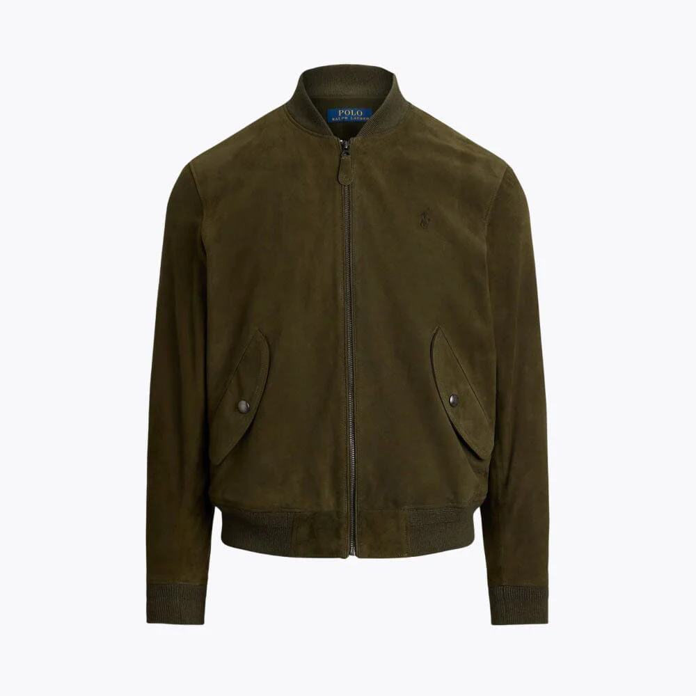 Suede Bomber Jacket - Image 2