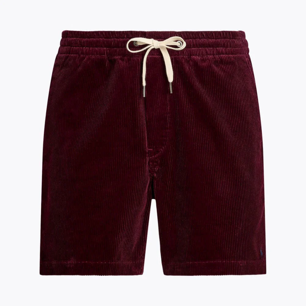 Classic Fit Cotton Corduroy Drawstring Shorts