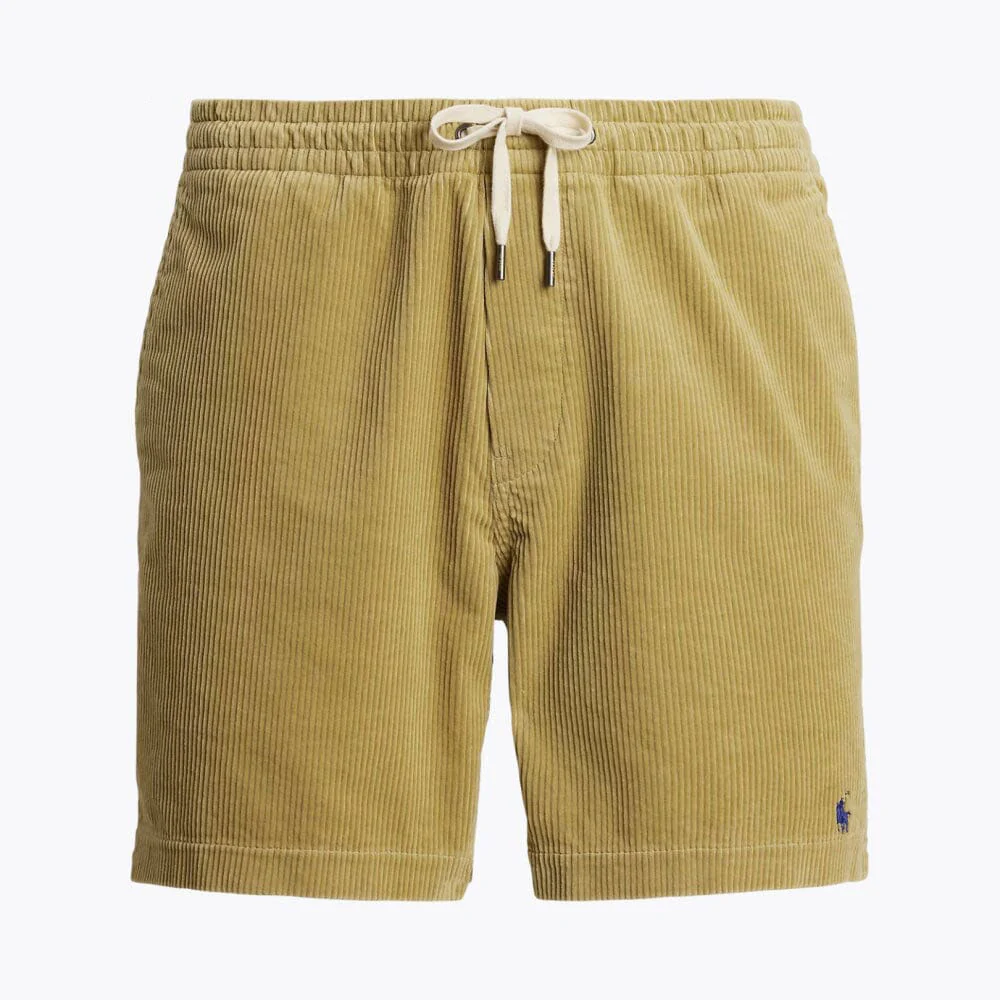 Classic Fit Cotton Corduroy Drawstring Shorts - Image 2