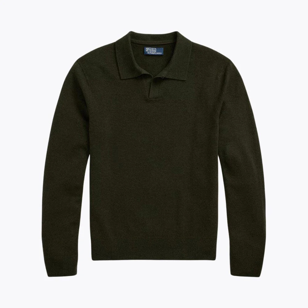 Regular Fit Wool Collared Sweater - Image 2