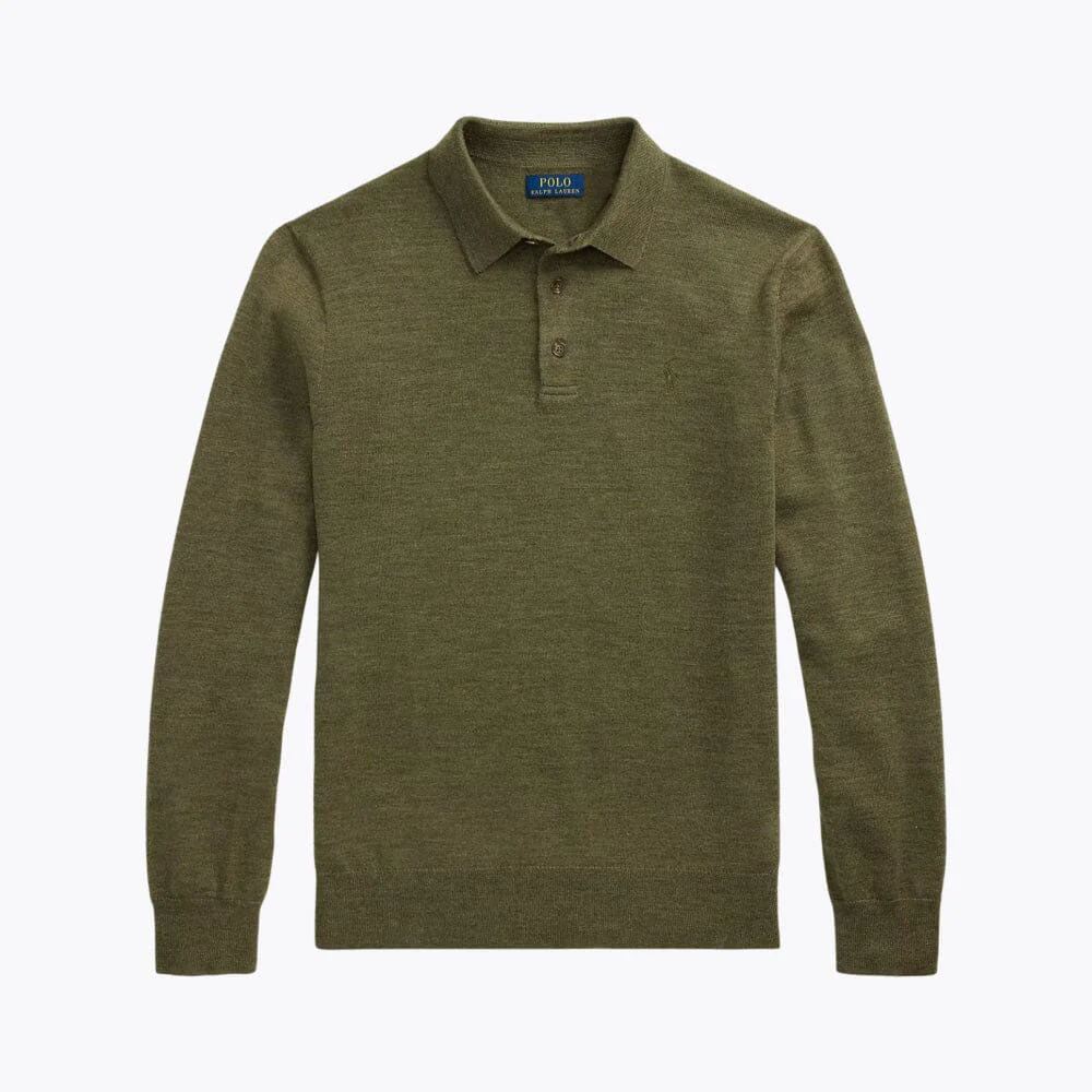 Fit Wool Collared Sweater - Image 5