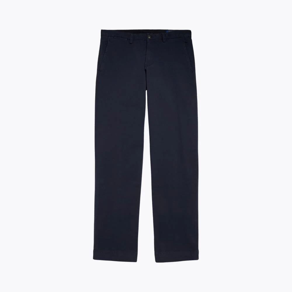 Straight Fit Stretch Cotton Chino Pants