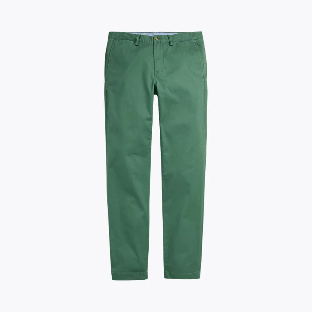 Straight Fit Stretch Cotton Pants - Image 3