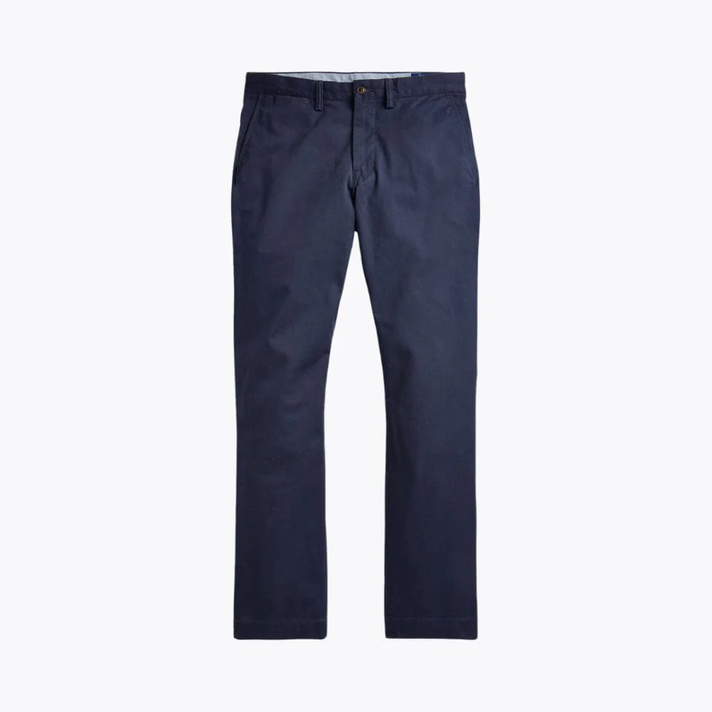 Straight Fit Stretch Cotton Pants - Image 5
