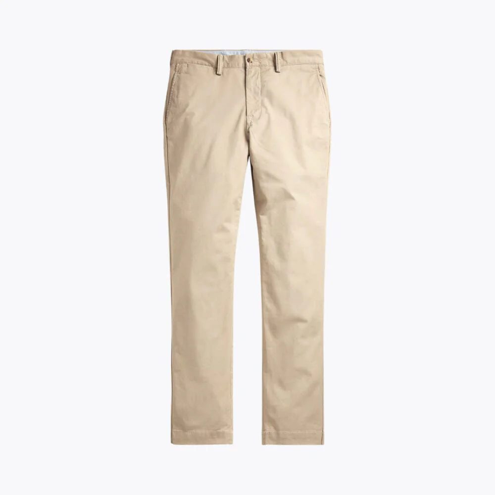 Straight Fit Stretch Cotton Pants - Image 6