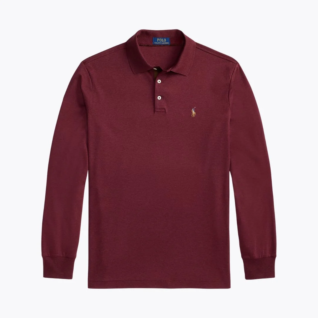Long Sleeve Cotton Collared Shirt - Image 6