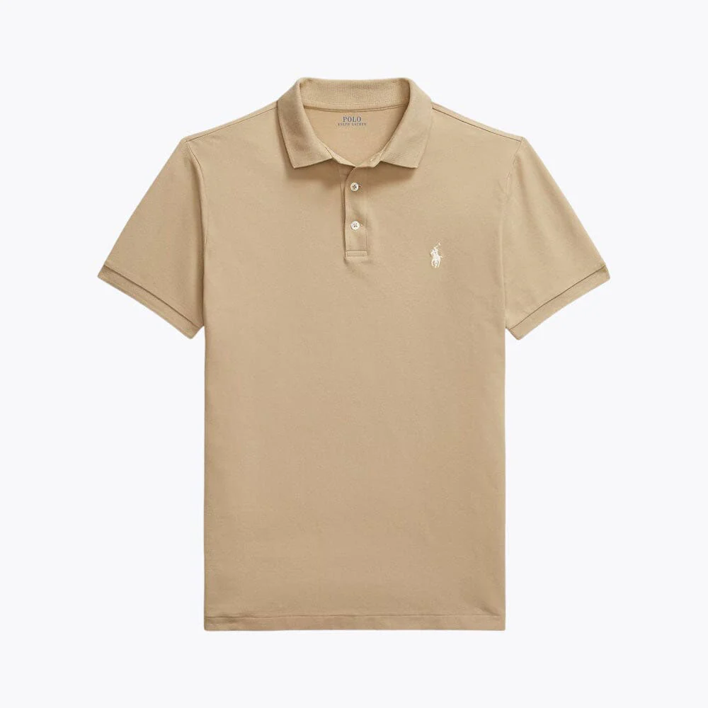Slim Fit Stretch Cotton Collared Shirt - Image 9