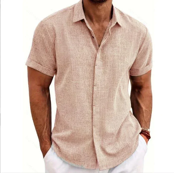 MIAMI Short Sleeve Linen Shirt - Image 5